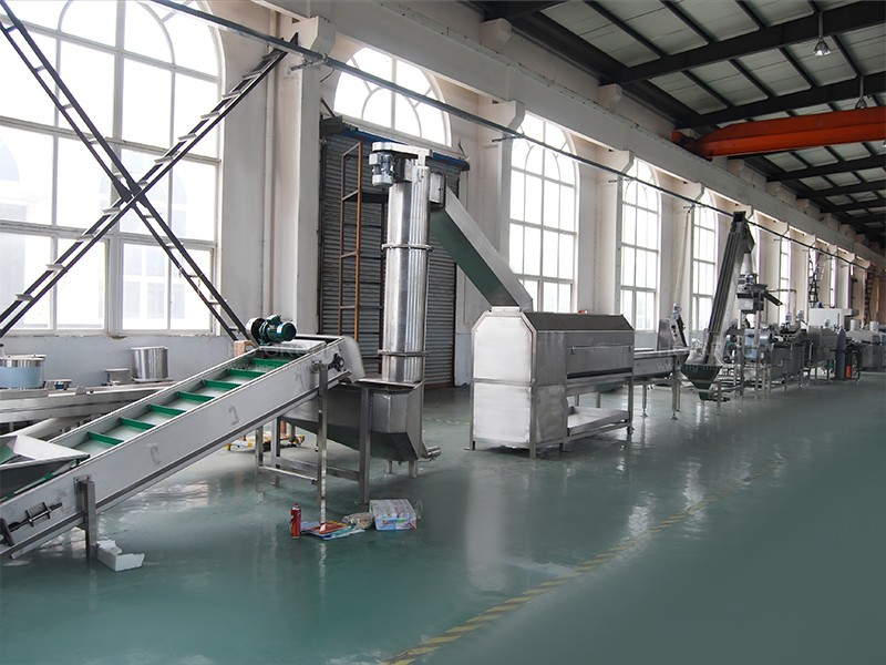 フライドポテト生産ライン