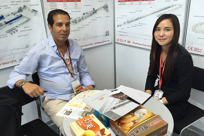 技術深化・グローバル連携 —— 食品機械全品目ソリューションを披露