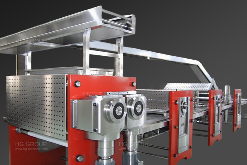 クロワッサン生産ライン