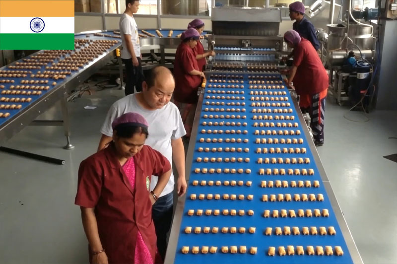 インドベアケーキ高速ライン 400kg/h